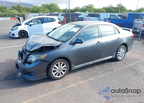 2010 Toyota Corolla S from USA, damaged, VIN 2T1BU4EE2AC396402